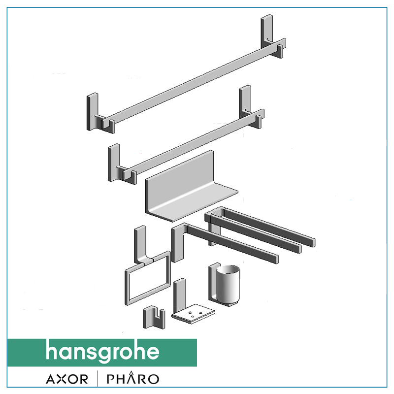 Аксессуары для ванной комнаты Hansgrohe — изображение 4