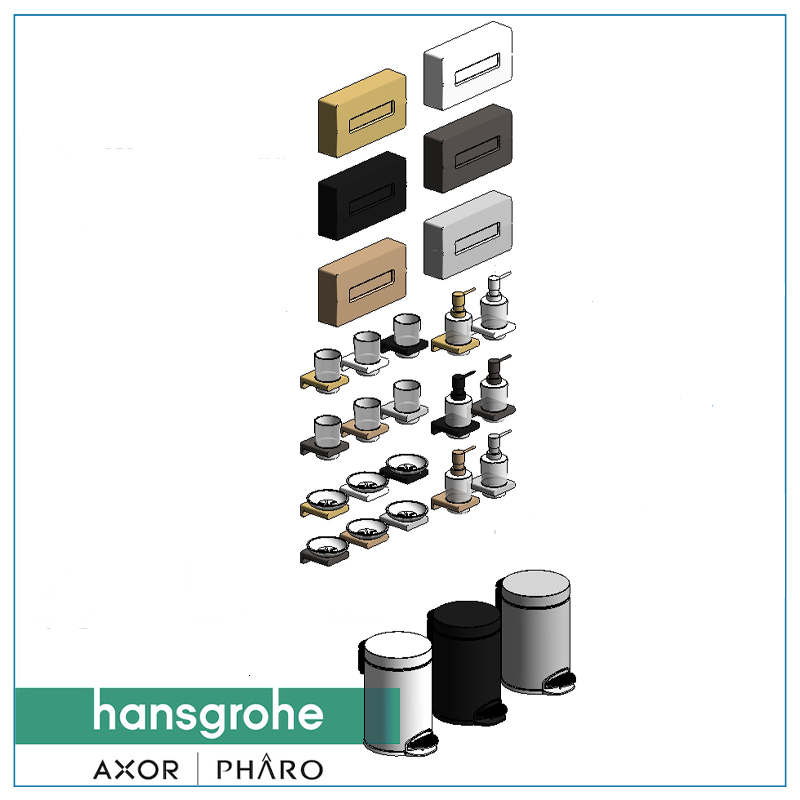 Аксессуары для ванной комнаты Hansgrohe — изображение 5