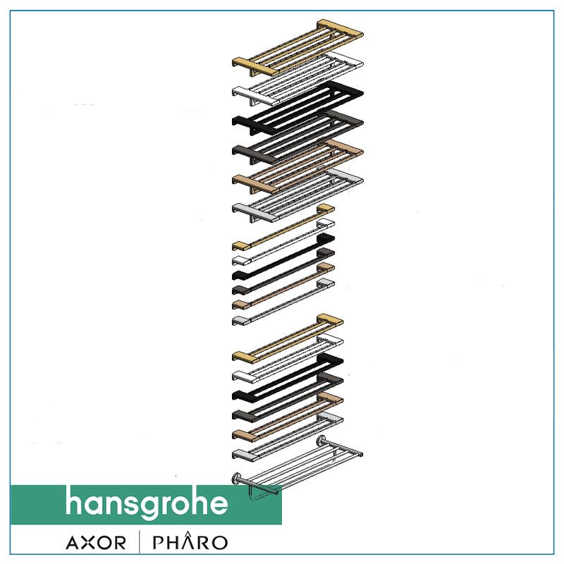 Аксессуары для ванной комнаты Hansgrohe — изображение 6