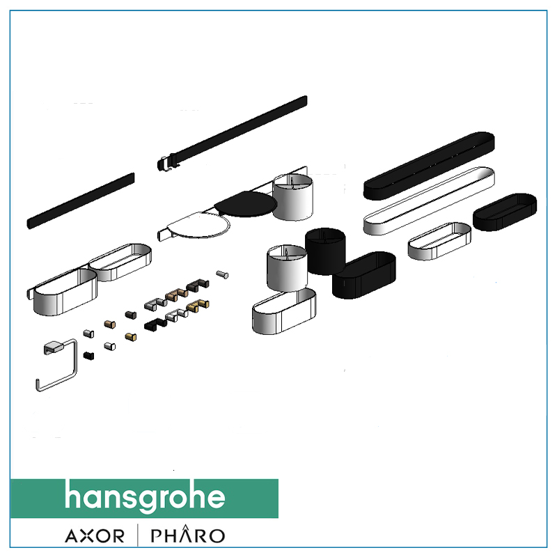Аксессуары для ванной комнаты Hansgrohe — изображение 7