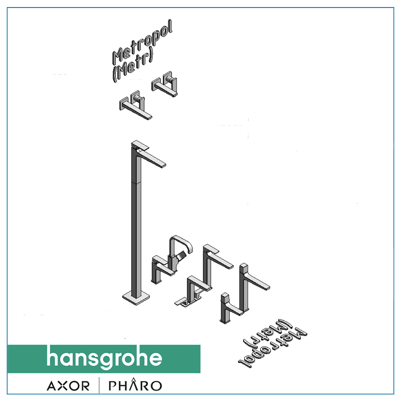 Библиотека семейств смесителей Hansgrohe — изображение 3