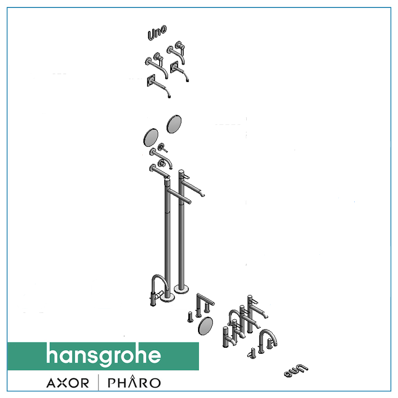 Библиотека семейств смесителей Hansgrohe — изображение 4