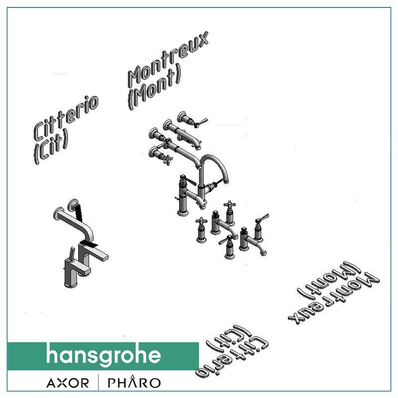 Библиотека семейств смесителей Hansgrohe — изображение 5