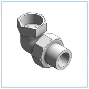 Сгон разъемный угловой для Revit