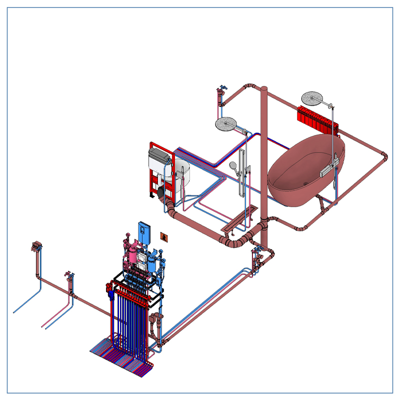 Шаблон проекта раздела ВК для Revit