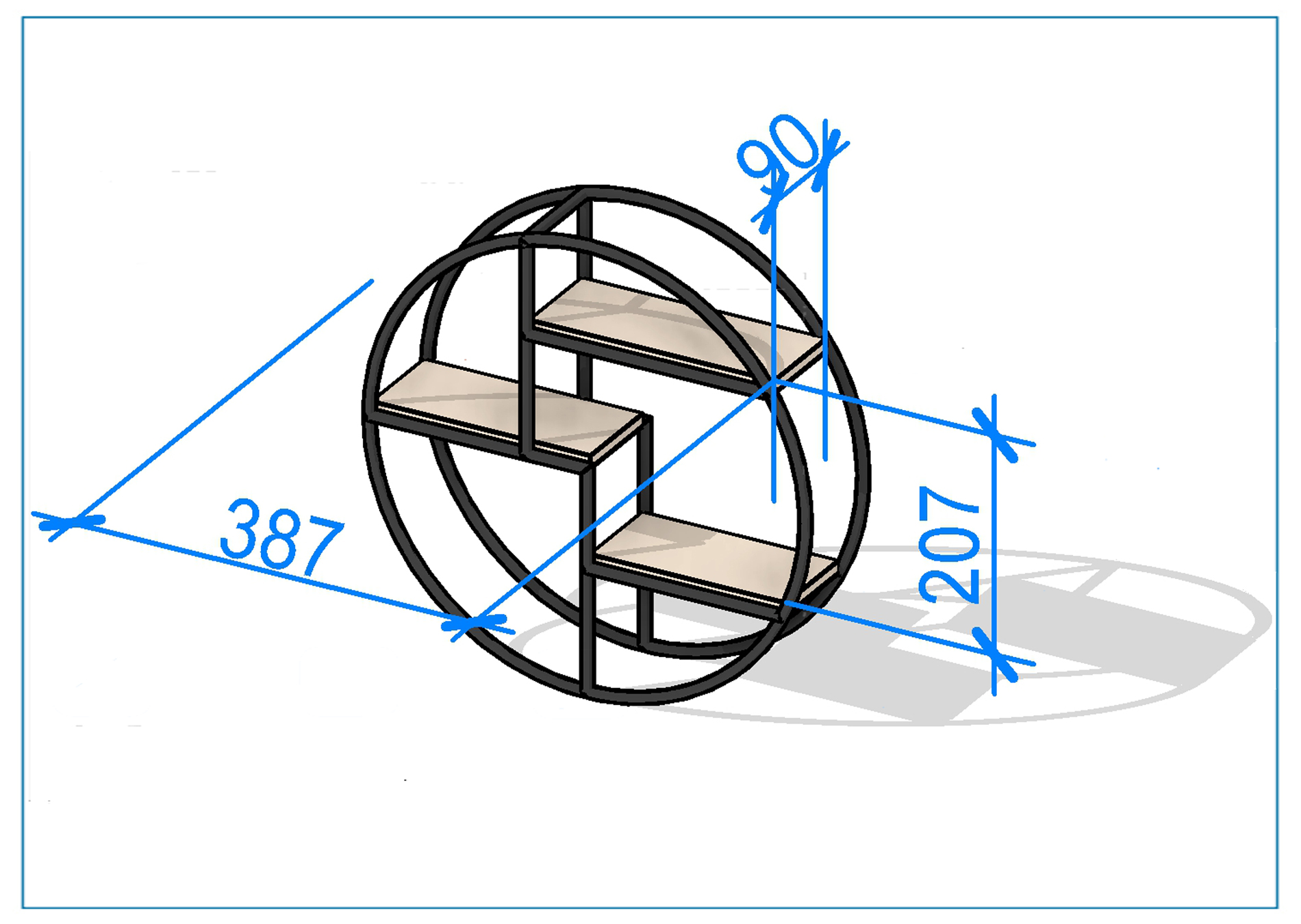 Мебель лофт для Revit_17