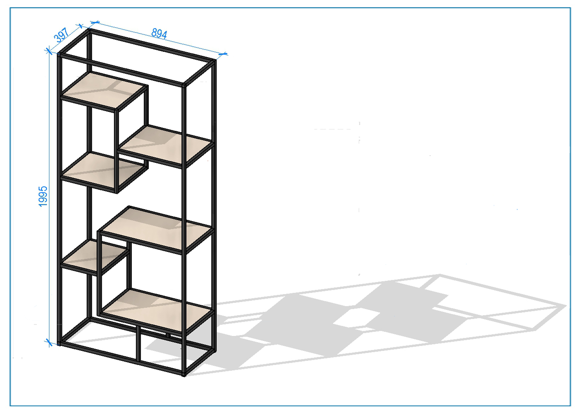 Мебель лофт для Revit_18