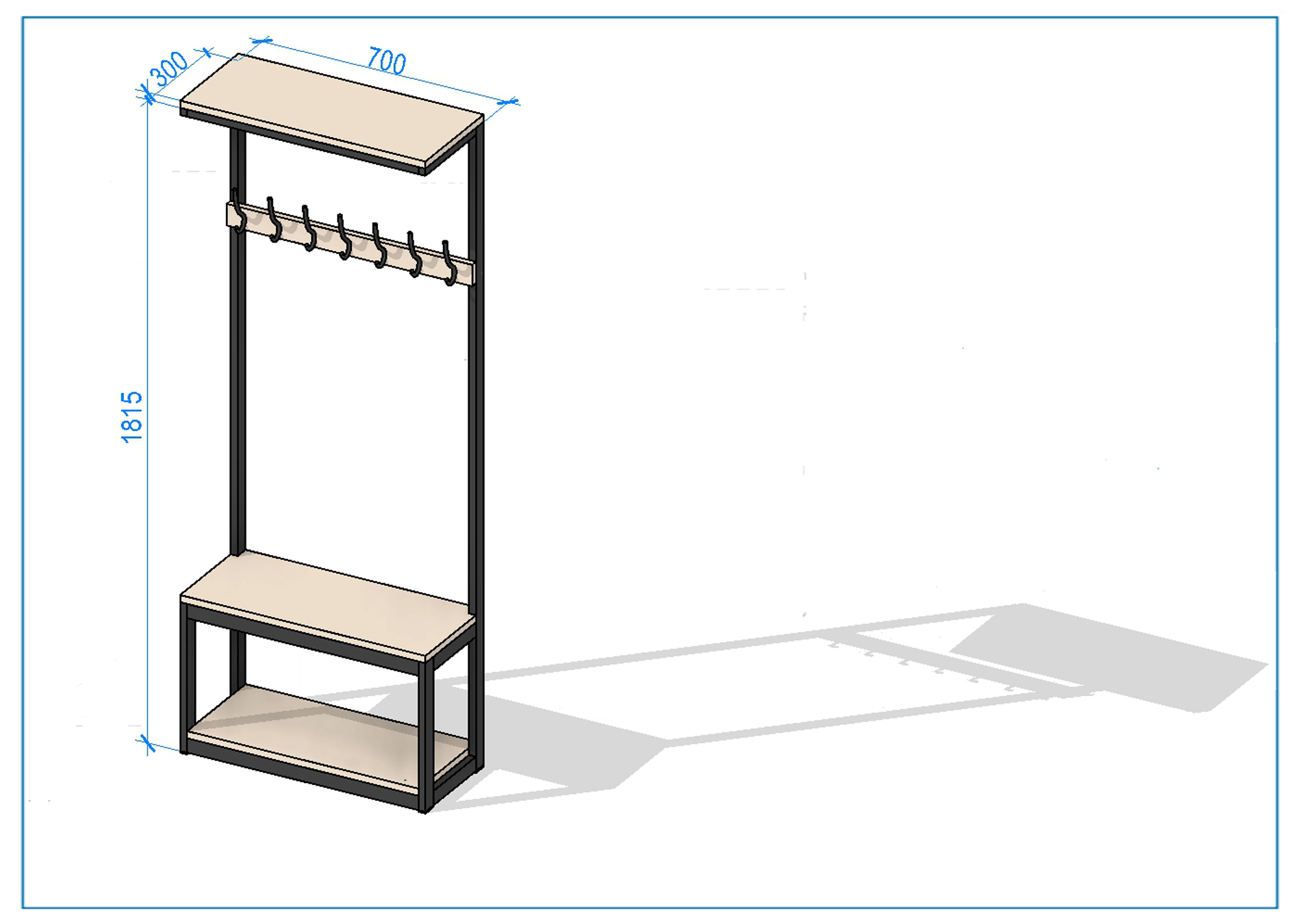Мебель лофт для Revit_19